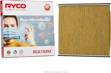 RYCO RCA152M - Фильтр воздуха в салоне autospares.lv