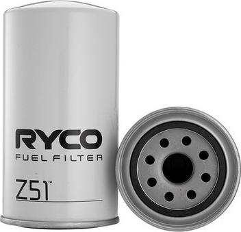 RYCO Z51 - Топливный фильтр autospares.lv