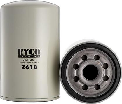 RYCO Z618 - Масляный фильтр autospares.lv