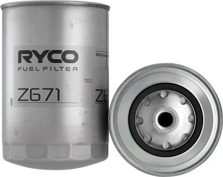 RYCO Z671 - Топливный фильтр autospares.lv