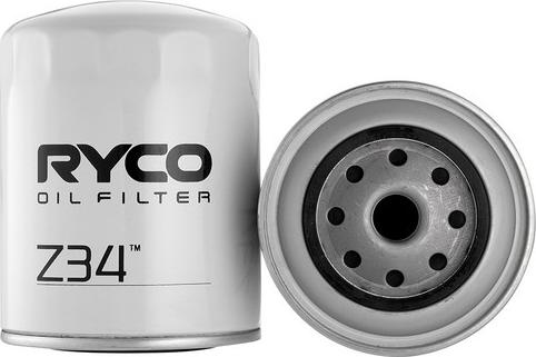 RYCO Z34 - Масляный фильтр autospares.lv