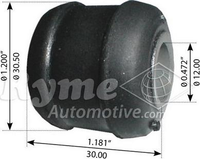 Automotive RYME 320603 - Втулка, листовая рессора autospares.lv