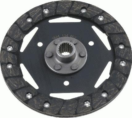 SACHS 1864 634 003 - Диск сцепления, фрикцион autospares.lv