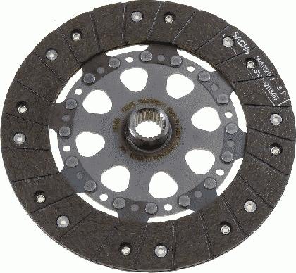 SACHS 1864 000 511 - Диск сцепления, фрикцион autospares.lv