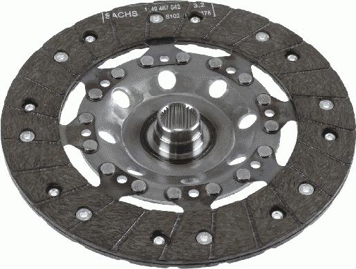 SACHS 1 864 000 084 - Диск сцепления, фрикцион autospares.lv