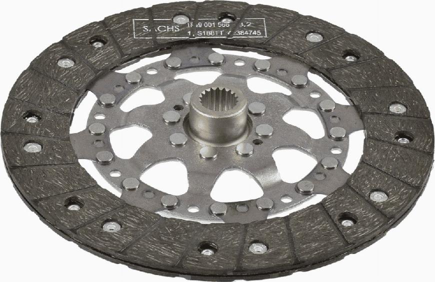 SACHS 1864 001 795 - Диск сцепления, фрикцион autospares.lv