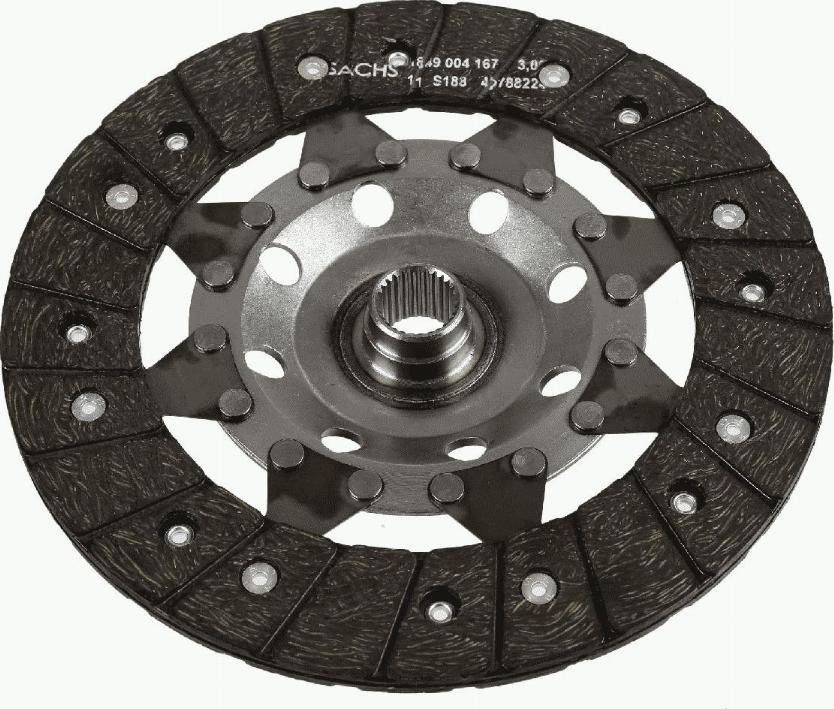 SACHS 1864 002 835 - Диск сцепления, фрикцион autospares.lv