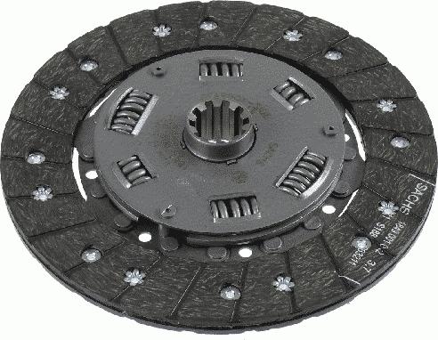 SACHS 1 861 508 233 - Диск сцепления, фрикцион autospares.lv