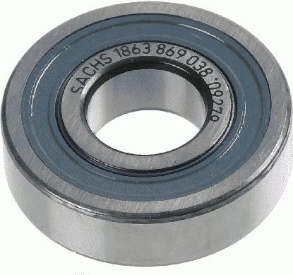 SACHS 1863 869 038 - Центрирующий опорный подшипник, система сцепления autospares.lv