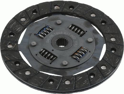 SACHS 1 862 941 002 - Диск сцепления, фрикцион autospares.lv