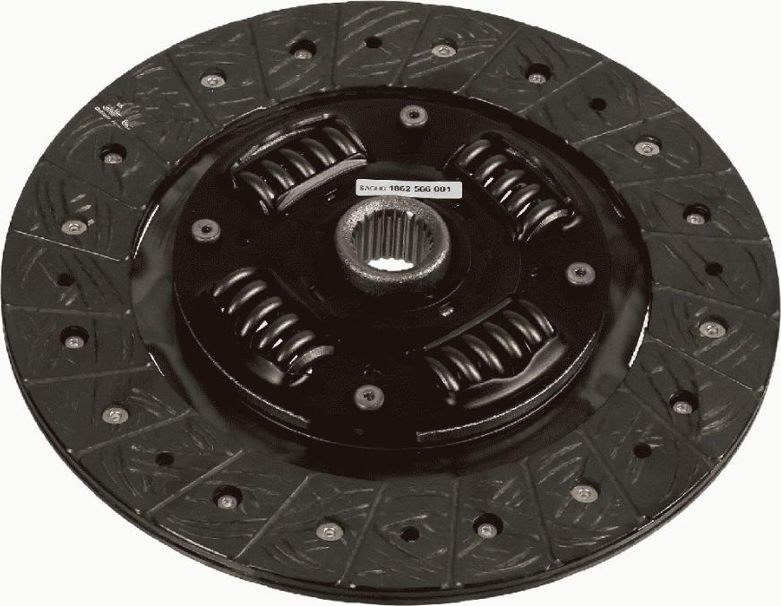 SACHS 1 862 566 001 - Диск сцепления, фрикцион autospares.lv