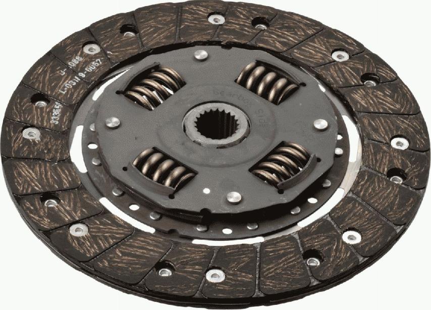 SACHS 1 862 784 002 - Диск сцепления, фрикцион autospares.lv