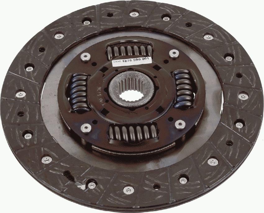 SACHS 1 878 990 001 - Диск сцепления, фрикцион autospares.lv