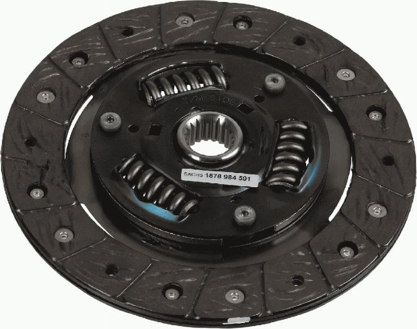 SACHS 1 878 984 501 - Диск сцепления, фрикцион autospares.lv