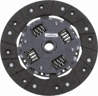 SACHS 1878 600 645 - Диск сцепления, фрикцион autospares.lv