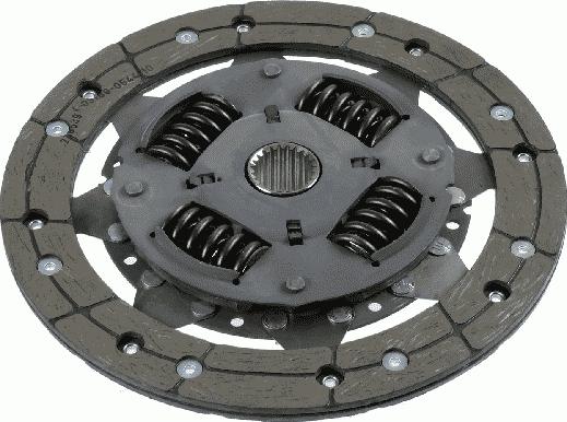 SACHS 1 878 600 648 - Диск сцепления, фрикцион autospares.lv