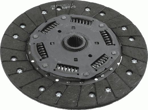 SACHS 1878 600 639 - Диск сцепления, фрикцион autospares.lv