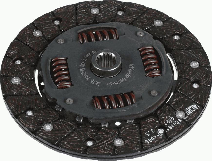 SACHS 1 878 040 545 - Диск сцепления, фрикцион autospares.lv