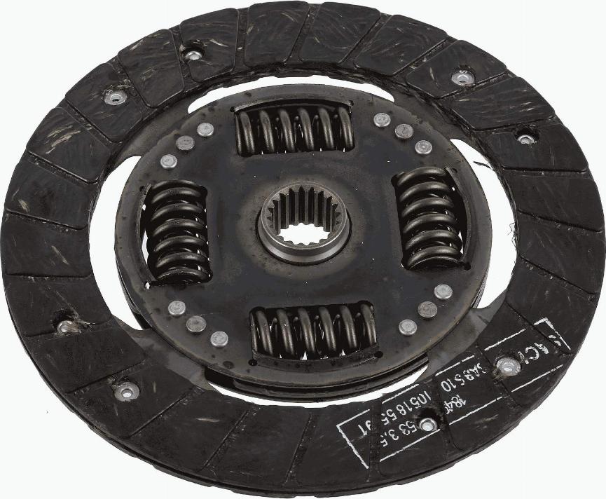 SACHS 1878 005 857 - Диск сцепления, фрикцион autospares.lv