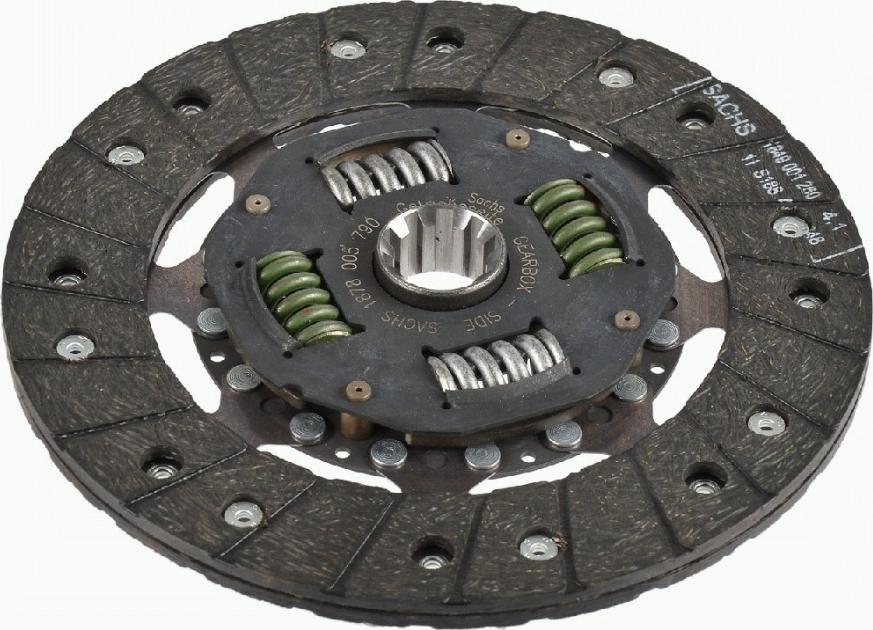 SACHS 1878 005 790 - Диск сцепления, фрикцион autospares.lv