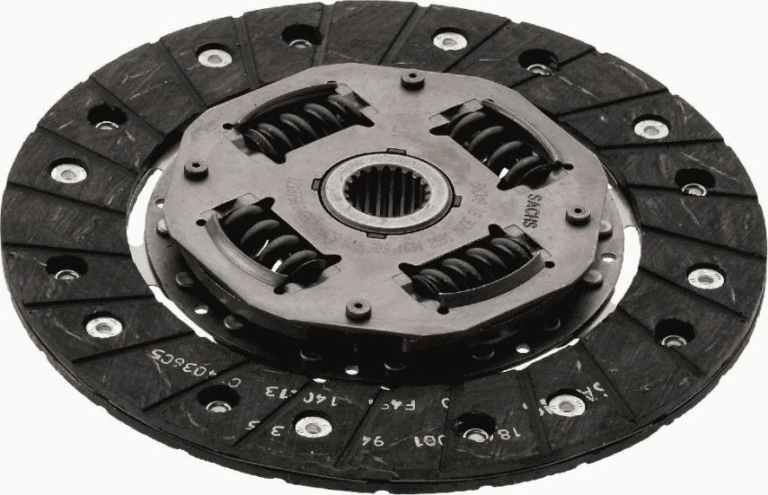 SACHS 1 878 000 808 - Диск сцепления, фрикцион autospares.lv