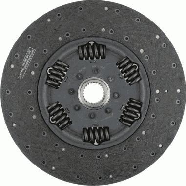 SACHS 1878 003 065 - Диск сцепления, фрикцион autospares.lv