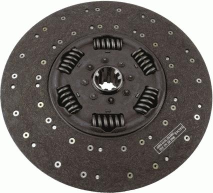 SACHS 1878 002 733 - Диск сцепления, фрикцион autospares.lv