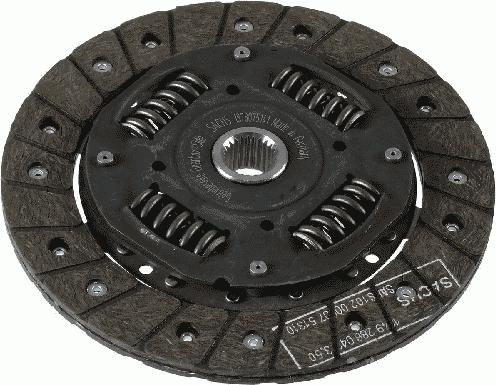 SACHS 1 878 075 141 - Диск сцепления, фрикцион autospares.lv