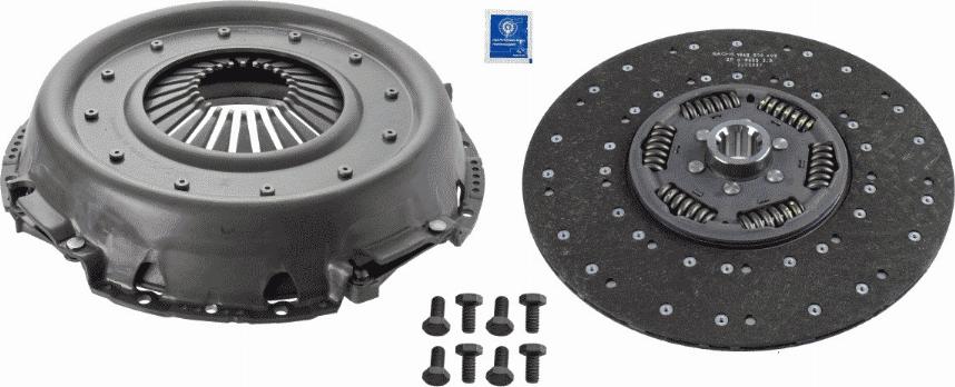 SACHS 3 400 042 031 - Комплект сцепления autospares.lv