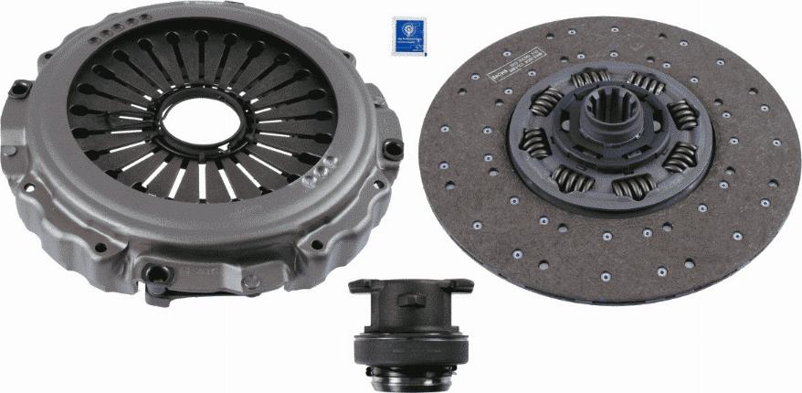 SACHS 3 400 084 031 - Комплект сцепления autospares.lv