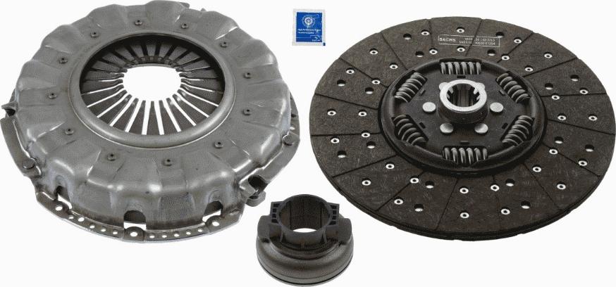 SACHS 3400 125 501 - Комплект сцепления autospares.lv