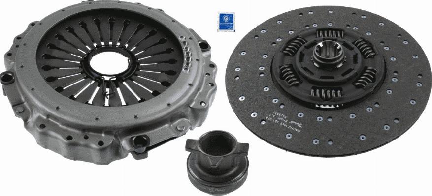 SACHS 3 400 122 301 - Комплект сцепления autospares.lv