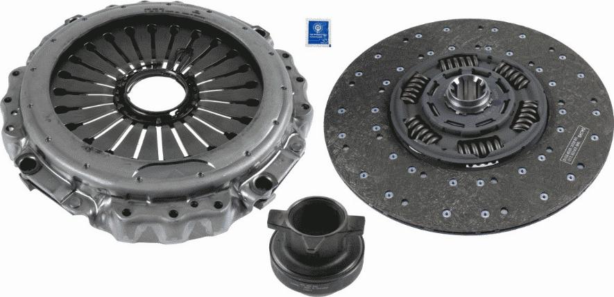 SACHS 3 400 127 401 - Комплект сцепления autospares.lv