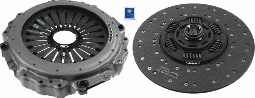 SACHS 3400 700 498 - Комплект сцепления autospares.lv