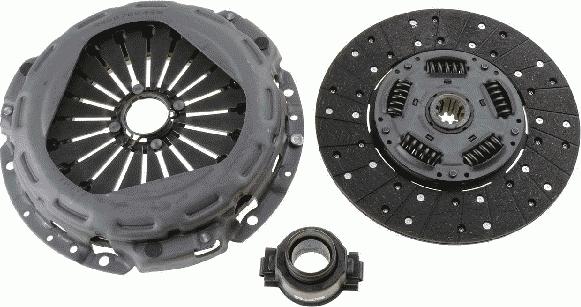 SACHS 3 400 700 448 - Комплект сцепления autospares.lv