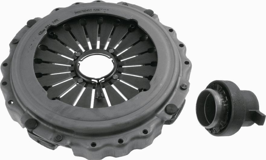 SACHS 3400 700 453 - Комплект сцепления autospares.lv