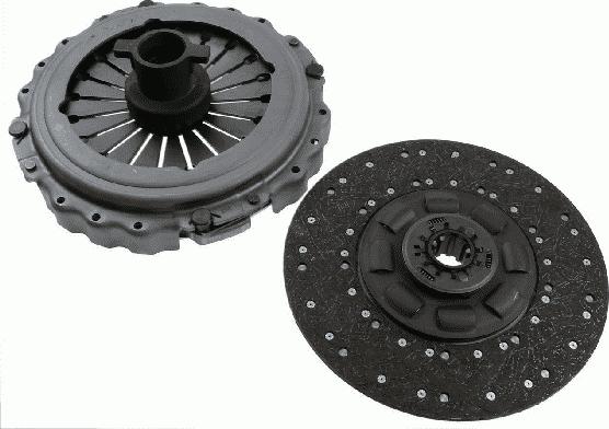 SACHS 3400 700 457 - Комплект сцепления autospares.lv