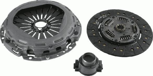 SACHS 3400 700 483 - Комплект сцепления autospares.lv