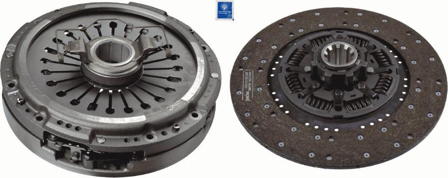 SACHS 3 400 700 427 - Комплект сцепления autospares.lv