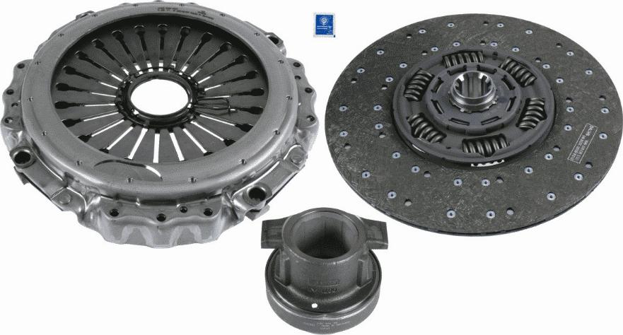 SACHS 3 400 700 399 - Комплект сцепления autospares.lv