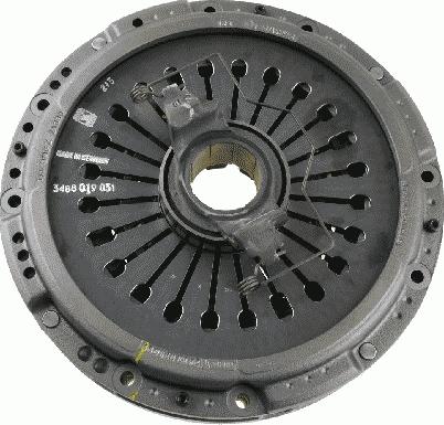 SACHS 3 488 019 031 - Нажимной диск сцепления autospares.lv