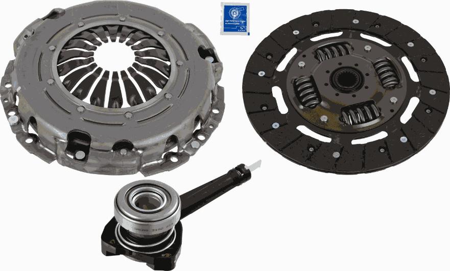 SACHS 3000 990 466 - Комплект сцепления autospares.lv