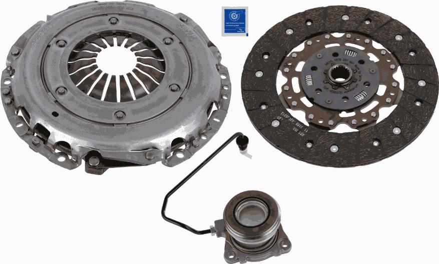 SACHS 3000 990 419 - Комплект сцепления autospares.lv