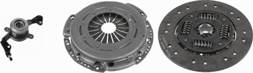 SACHS 3000 990 437 - Комплект сцепления autospares.lv