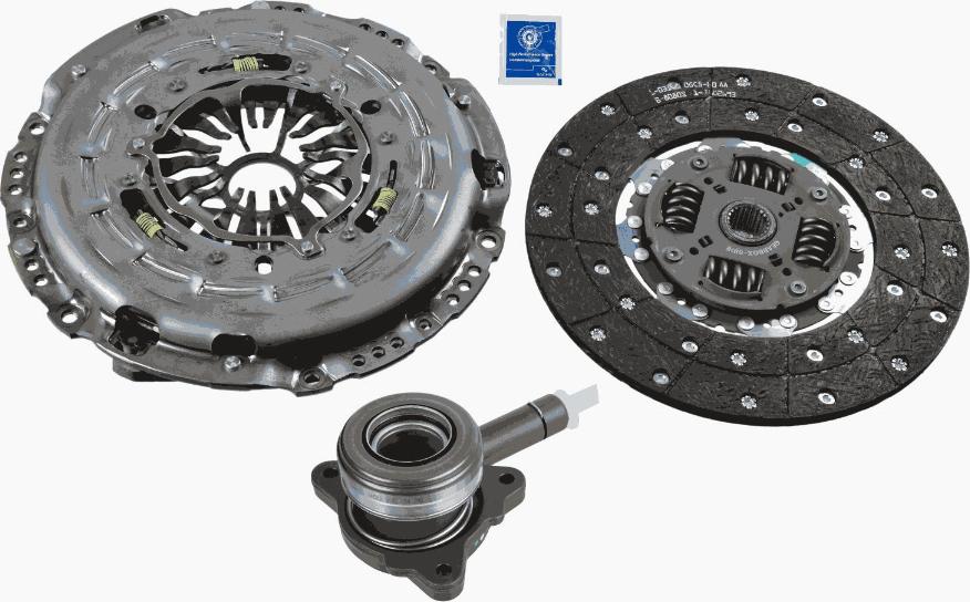 SACHS 3000 990 515 - Комплект сцепления autospares.lv