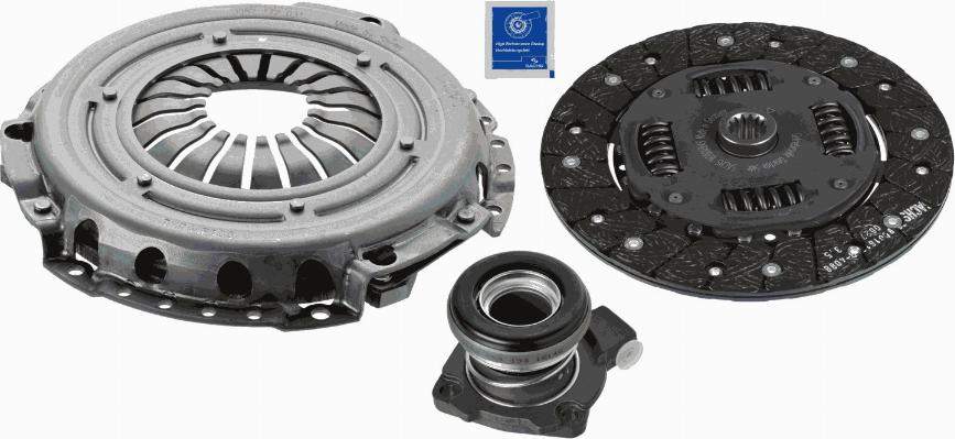 SACHS 3000 990 017 - Комплект сцепления autospares.lv