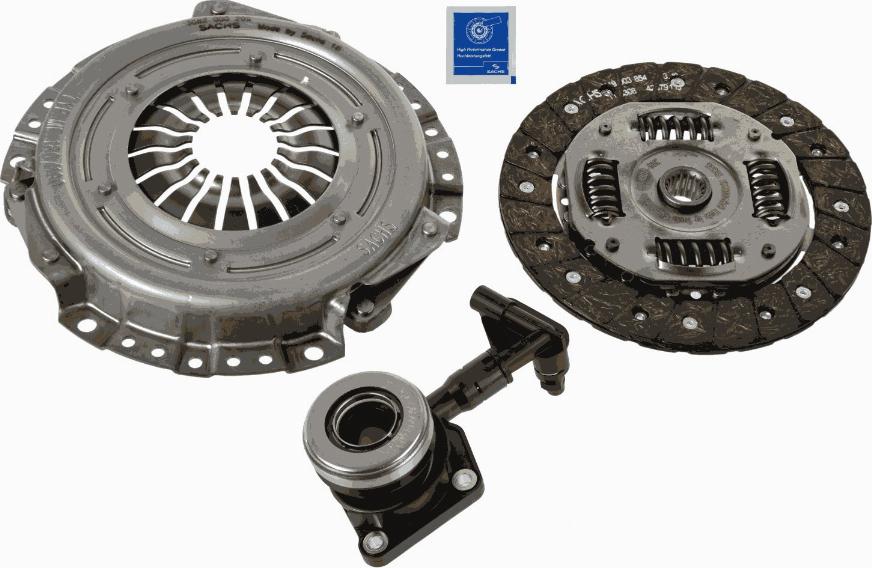 SACHS 3000 990 084 - Комплект сцепления autospares.lv