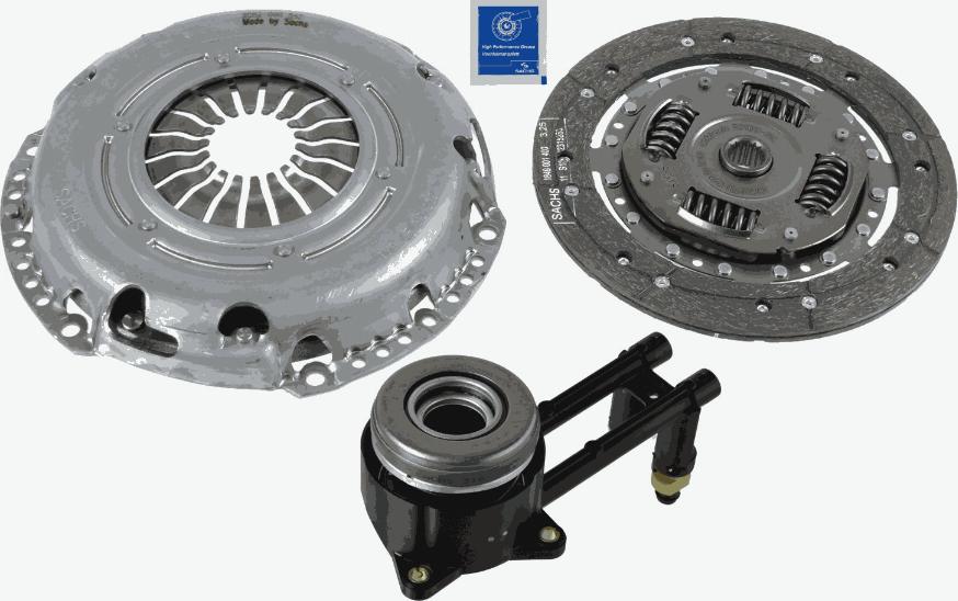 SACHS 3000 990 088 - Комплект сцепления autospares.lv