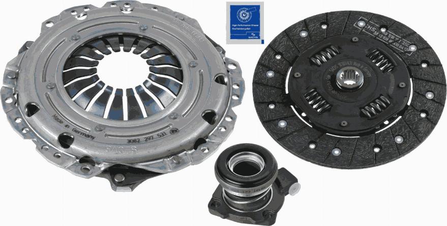 SACHS 3000 990 035 - Комплект сцепления autospares.lv