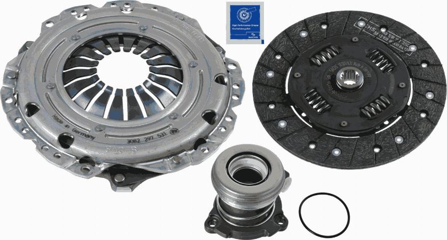 SACHS 3 000 990 036 - Комплект сцепления autospares.lv